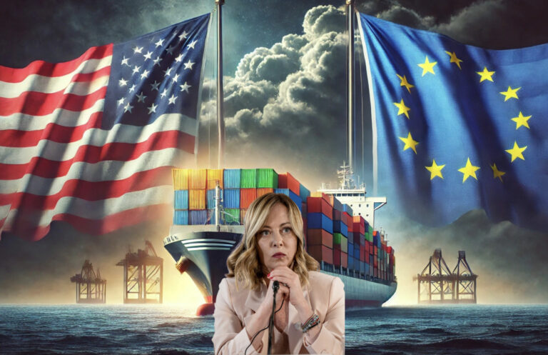Giorgia Meloni al FT: Italia tra Stati Uniti e Unione Europea