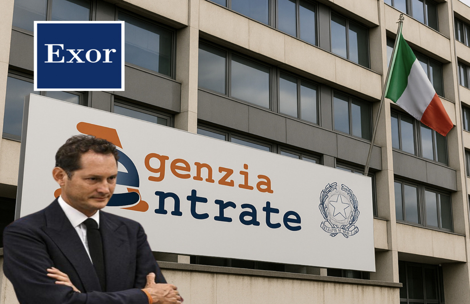 John Elkann Patteggia con il Fisco e se la Cava come Sempre